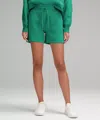 Lululemon Scuba High-rise Shorts 5" In Green