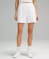 Lululemon Scuba High-rise Shorts 5" In White