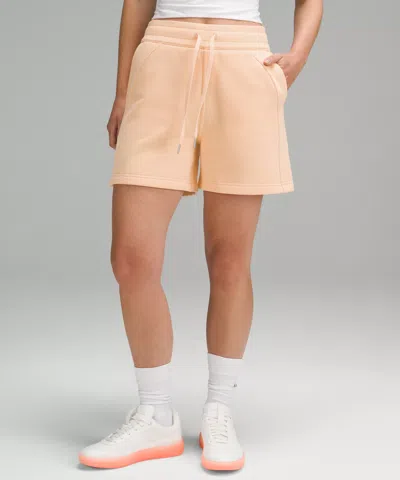 Lululemon Scuba High-rise Shorts 5" In Pink