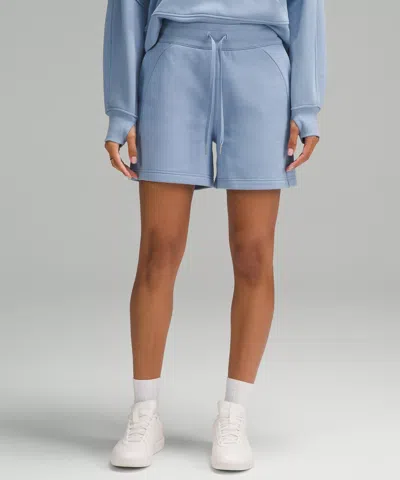 Lululemon Scuba High-rise Shorts 5" In Blue