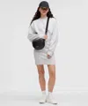 Lululemon Scuba Long Sleeve Dress In White