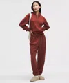 Lululemon Scuba Mid-rise Oversized Jogger In Brown