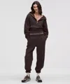 Lululemon Scuba Mid-rise Oversized Jogger In Brown