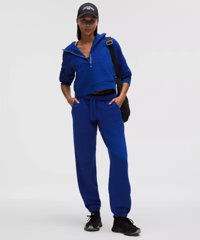 Lululemon Scuba Mid-rise Oversized Jogger In Blue
