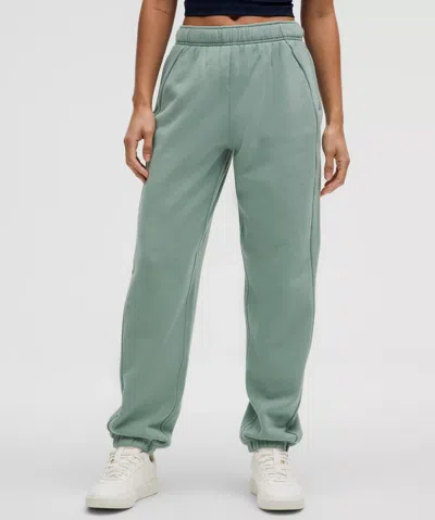 Lululemon Scuba Mid-rise Oversized Joggers Regular In Green