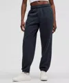 Lululemon Scuba Mid-rise Oversized Joggers Regular In Black