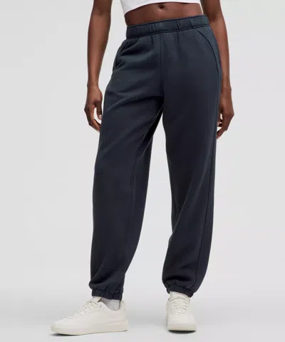 Lululemon Scuba Mid-rise Oversized Joggers Regular In Black