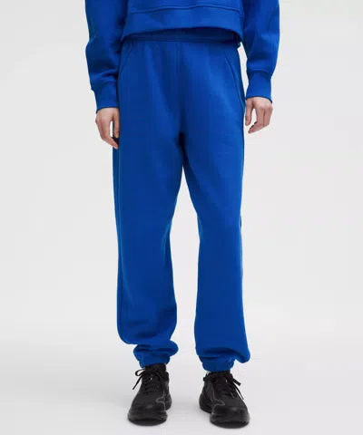 Lululemon Scuba Mid-rise Oversized Joggers Regular In Blue