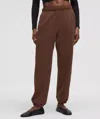 Lululemon Scuba Mid-rise Oversized Joggers Regular In Brown