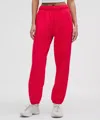 Lululemon Scuba Mid-rise Oversized Joggers Regular In Red