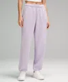 Lululemon Scuba Mid-rise Oversized Joggers Regular In Purple