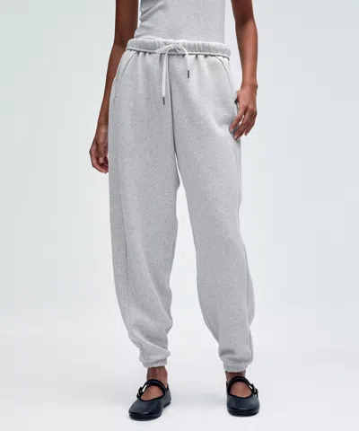 Lululemon Scuba Mid-rise Oversized Joggers Regular In White