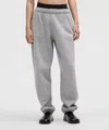 Lululemon Scuba Mid-rise Oversized Joggers Regular In White