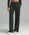 Lululemon Scuba Mid-rise Wide-leg Pants Regular In Green