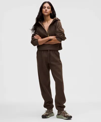 Lululemon Scuba Mid-rise Oversized Jogger In Brown