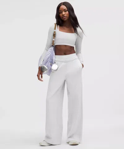Lululemon Scuba Mid-rise Wide-leg Pant