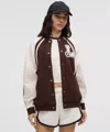Lululemon Scuba Oversized Collegiate Jacket