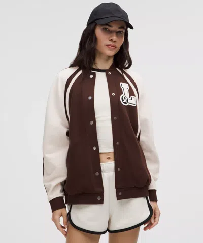Lululemon Scuba Oversized Collegiate Jacket