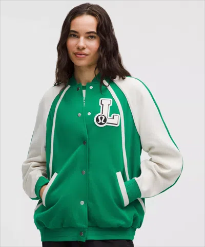 Lululemon Scuba Oversized Collegiate Jacket