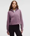 Lululemon Scuba Oversized Full-zip Hoodie In Purple
