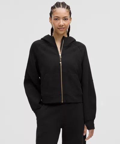 Lululemon Scuba Oversized Full-zip Hoodie In Black