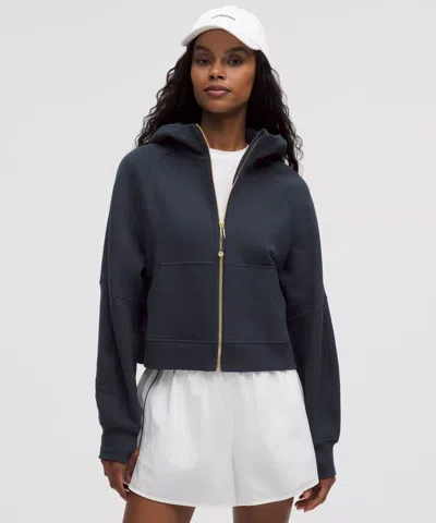 Lululemon Scuba Oversized Full-zip Hoodie In Blue