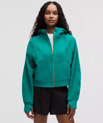 Lululemon Scuba Oversized Full-zip Hoodie In Gray
