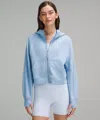 Lululemon Scuba Oversized Full-zip Hoodie In Blue