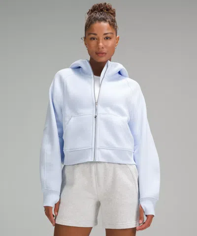 Lululemon Scuba Oversized Full-zip Hoodie In Blue