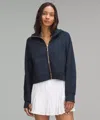 Lululemon Scuba Oversized Full-zip Hoodie In Blue
