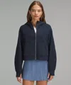 Lululemon Scuba Oversized Full-zip Hoodie In Blue