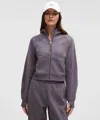 Lululemon Scuba Oversized Full-zip Hoodie In Gray