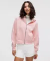Lululemon Scuba Oversized Full-zip Hoodie In Pink