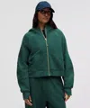 Lululemon Scuba Oversized Full-zip Hoodie In Green