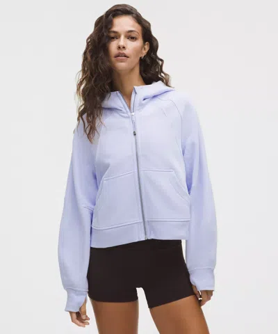 Lululemon Scuba Oversized Full-zip Hoodie In Blue