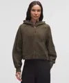 Lululemon Scuba Oversized Full-zip Hoodie In Green