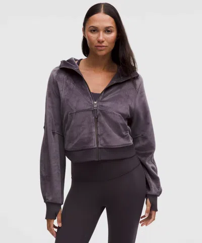 Lululemon Scuba Oversized Full-zip Hoodie In Purple