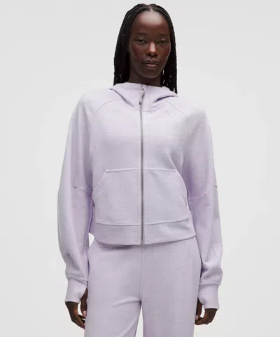 Lululemon Scuba Oversized Full-zip Hoodie In Purple