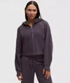 Lululemon Scuba Oversized Full-zip Hoodie In Purple