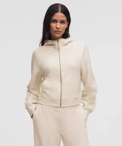 Lululemon Scuba Oversized Full-zip Hoodie In Neutral