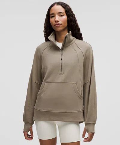 Lululemon Scuba Oversized Funnel-neck Half Zip