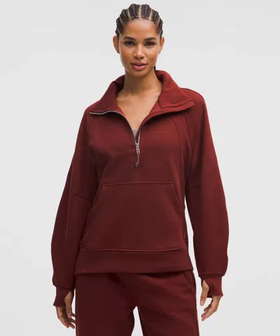 Lululemon Scuba Oversized Funnel-neck Half Zip