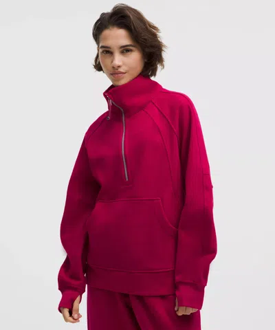 Lululemon Scuba Oversized Funnel-neck Half Zip