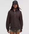 Lululemon Scuba Oversized Funnel-neck Half Zip