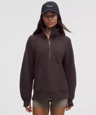 Lululemon Scuba Oversized Funnel-neck Half Zip