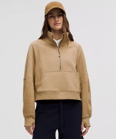 Lululemon Scuba Oversized Funnel-neck Half Zip