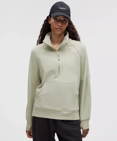 Lululemon Scuba Oversized Funnel-neck Half Zip Long