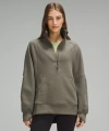 Lululemon Scuba Oversized Funnel-neck Half Zip Long