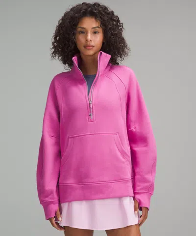 Lululemon Scuba Oversized Funnel-neck Half Zip Long