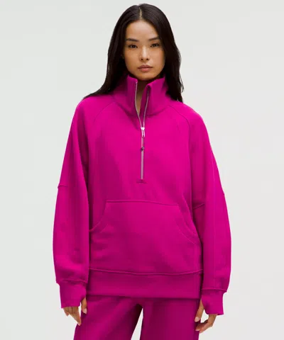Lululemon Scuba Oversized Funnel-neck Half Zip Long